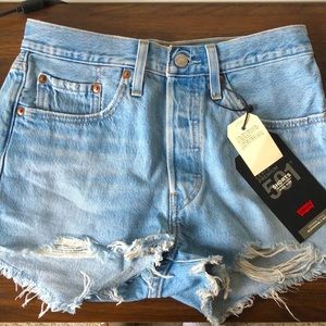 Levi’s Premium 501 Jean shorts | high rise